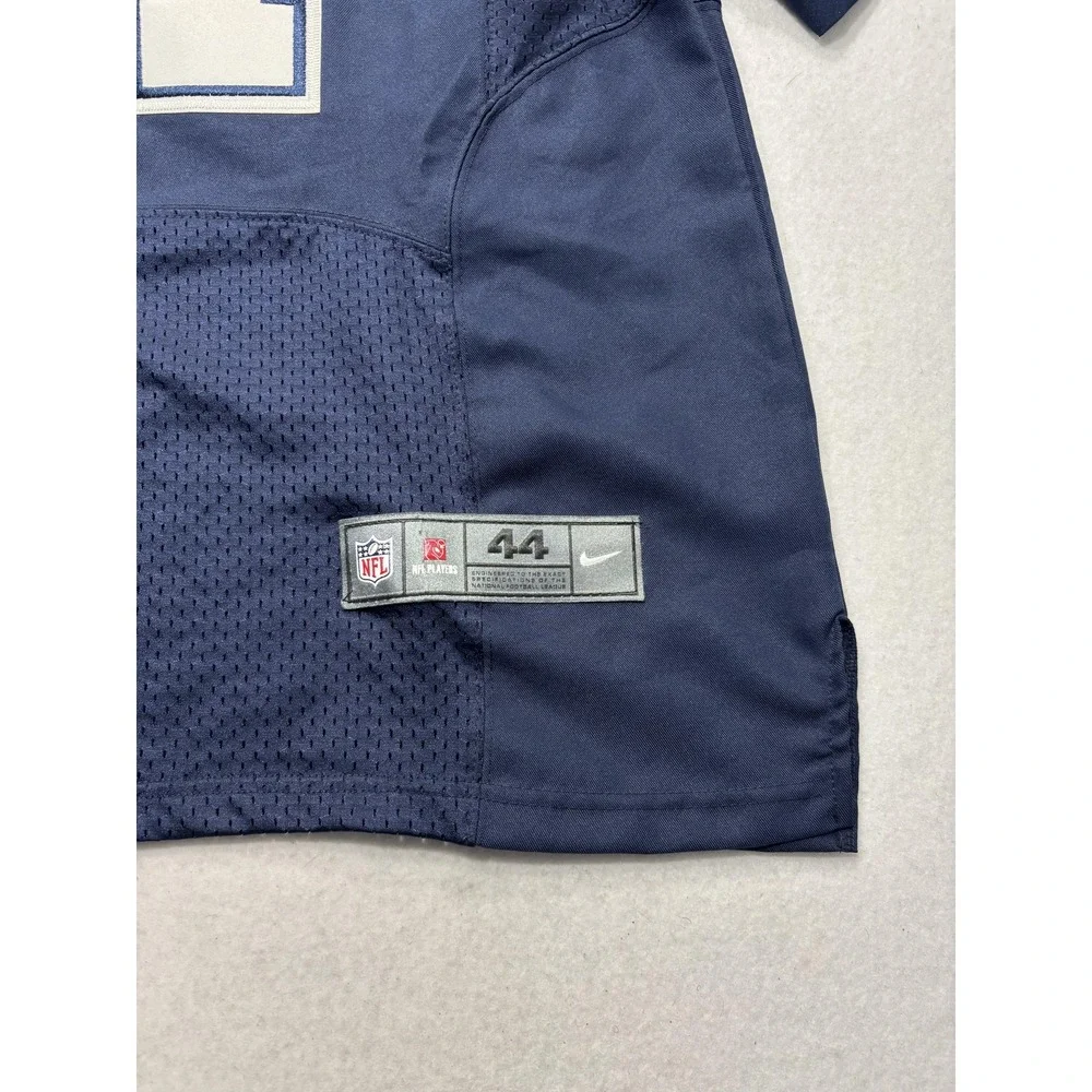 Dallas Cowboys Jersey Mens 44 Blue NFL Football Nike Joseph Randle 21 On Field